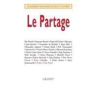 Le partage - Collectif - Grasset - broché - Essai