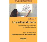 Le partage du sens