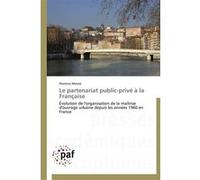 Le partenariat public-privé à la française Menez-F (Auteur)