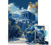 Le Parthénon, Grèce Puzzle Difficile de 1000 pièces pour Adultes Renforce la mémoire, soulage Le Stress, Bords de qualité supérieure, pièce d'art 38x52cm