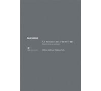 Le passage des frontières - écrits sur la musique Ecrits sur la musique - Kaija Saariaho - Mf Eds - broché - Essai