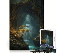Le Passage Mystique Puzzle de 1000 pièces pour Adolescents Jeu de réflexion et de Groupe Découpe de précision pour Les fêtes 38x26cm