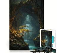 Le Passage Mystique Puzzle de 1000 pièces pour Adultes Jeu de réflexion apaisant et divertissant Découpe de qualité supérieure Cadeau d'anniversaire 38x52cm