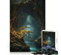Le Passage Mystique Puzzle de 1000 pièces pour Adultes Jeu de réflexion apaisant et divertissant Découpe de qualité supérieure Cadeau d'anniversaire 38x52cm