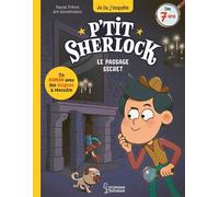 Le passage secret P'tit Sherlock - Pascal Prévôt - Larousse - broché - Roman cadet