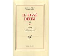 Le Passé défini Journal-1954 - Jean Cocteau - Gallimard - broché - Essai