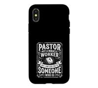 Le Pasteur n'est Pas Un faiseur de Miracles, mais Je Peux Vous Conduire à Quelqu'un Coque pour iPhone X/XS