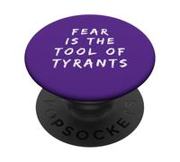 Le patriarcat Anti-républicain résiste à la Protestation de Gauche Contre Le racisme PopSockets PopGrip Adhésif