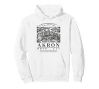 Le Patrimoine Industriel d'Akron Rencontre l'innovation Moderne. Sweat à Capuche