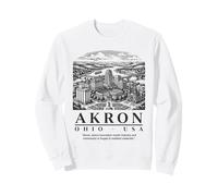 Le Patrimoine Industriel d'Akron Rencontre l'innovation Moderne. Sweatshirt