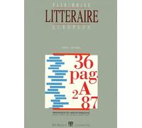 Le patrimoine littéraire européen, volume 13