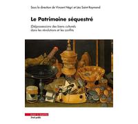Le Patrimoine Séquestré (Dé)possessions des biens culturels - Vincent Négri - Mare & Martin - broché - Etude