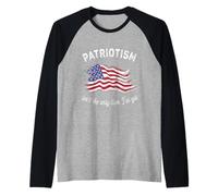 Le patriotisme n'est pas le seul type d'autisme que j'ai Manche Raglan