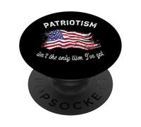 Le patriotisme n'est pas le seul type d'autisme que j'ai PopSockets PopGrip Adhésif