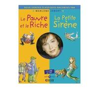 Le Pauvre et le Riche + La Petite Sirène Albums doubles : 1 livre + 1 CD - Marlène Jobert - Atlas - Livre CD - Album jeunesse dès 6 ans CD