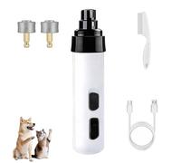 Le PawExpert - Tondeuse Silencieuse Pro, Tondeuse Animaux Rechargeable Faible Bruit, Silencieuse & faibles vibrations & 2 vitesses réglables, Kit de Tondeuse Portable pour Chien & Chat (2 Tête)