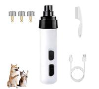 Le PawExpert - Tondeuse Silencieuse Pro, Tondeuse Animaux Rechargeable Faible Bruit, Silencieuse & faibles vibrations & 2 vitesses réglables, Kit de Tondeuse Portable pour Chien & Chat (3 Tête)