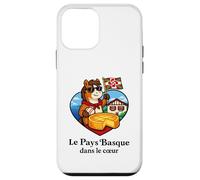 Le Pays Basque dans Le Cœur - Culture et Identité Basques Coque pour iPhone 12 Mini