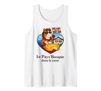 Le Pays Basque dans Le Cœur - Culture et Identité Basques Débardeur