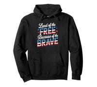 Le pays de la liberté à cause du Brave Memorial Day Sweat à Capuche