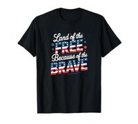 Le pays de la liberté à cause du Brave Memorial Day T-Shirt