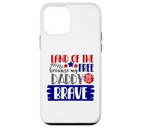 Le Pays de la liberté Parce Que Mon père est Un Patriote américain Courageux Coque pour iPhone 12 Mini