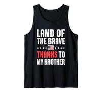 Le pays des braves grâce à l'hommage rendu à My Brother Pride Débardeur