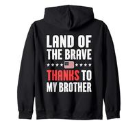 Le pays des braves grâce à l'hommage rendu à My Brother Pride Sweat à Capuche