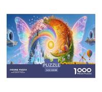 Le Pays des Merveilles des Quatre Saisons Puzzle 1000 Pièces Adultes Enfants intéressant Puzzles 1000 Pièce Peinture Art Décor À La Maison 52x38cm/1000pcs