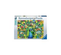 Ravensburger - Puzzle 2000 pièces - Puzzle Adultes - Dès 14 Ans - Le Pays du Paon - Art et Monde Animal - Puzzle de qualité Premium fabriqué en Europe - 16567