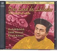Rudolf Schock - Das Land Des Lachelns (Braunschweig 1958) [New CD]