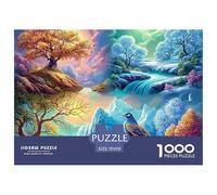 Le Paysage des Quatre Saisons 1000 Pièces Paysage Puzzle Adulte Un Puzzle Difficile pour Toute La Famille Divertissement Classiques pour Adultes Et Enfants À Partir De Cadeaux pour Femmes