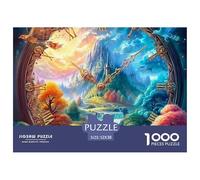 Le Paysage des Quatre Saisons 1000 Pièces Paysage Puzzles pour Adultes Un Puzzle Difficile Jeu Éducatif Défi Jouets Enfants pour Toute La Famille Cadeaux pour Femmes Cadeaux pour Hommes 52x38cm/1