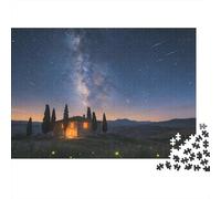Le Paysage Puzzle 1000 Pièces Campagne Toscane Puzzle en Carton Qualité Premium Puzzle Adulte Éduchatif Collection Cadeau Adulte 52x38cm/1000pcs