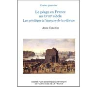 Le péage en France au XVIIIe siècle