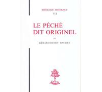 Le Péché dit originel