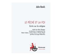 Le péché et la foi Écrits sur la religion - John Rawls - Hermann - broché - Essai