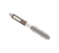 Le peigne rond de cheveux de curling, le style sain de salon de 5 tailles brosses de coiffeur peigne rond de fer en céramique résistant à hautes températures pour tous les cheveux(19mm)