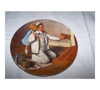 """" Le peintre """" (Norman Rockwell Collector's Plateneur)