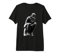 Le Penseur (Le Poète) d'Auguste Rodin T-Shirt Haut de Gamme