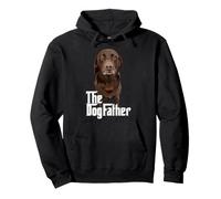 Le père du Chien Brown Labrador Chocolate Retriever Lab Dad Sweat à Capuche
