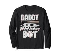 Le père du garçon Dont l'anniversaire Correspond à l'anniversaire du Baseball Manche Longue