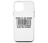 Le père du marié scanne le paiement drôle mariage Coque pour iPhone 12 mini