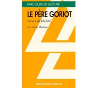 Le Père Goriot", Balzac