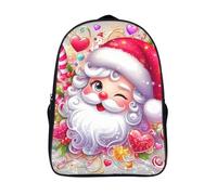 le père noël petit sac a dos grande capacité 12 ans et plus cartable fille primaire 2 compartiment noël imprimé en 3d sacs à dos-16,les enfants pour les voyages les affaires