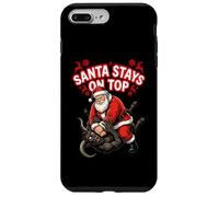 Le Père Noël Reste sur Le Dessus - Mindset de Pression des Vacances Coque pour iPhone 7 Plus/8 Plus