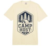 Le Personnel du Camp de Smore accueille Une équipe chargée des Voyages en Famille et des tentes Comfort Colors Adult Heavyweight T-Shirt