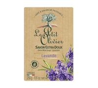 LE PETI OLIVIER - Savon Extra Doux à la Lavande, Soin Apaisant et Parfum Naturel (250 g) - Le lot de 4