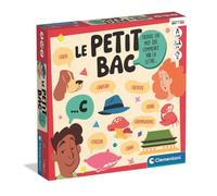 Clementoni Jeu d'ambiance Le Petit Bac – 7 ans+ – 2 à 6 joueurs – Jeu des mots