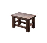 Le Petit Banc de Bois, Petit Tabouret Bas en Bois de Style rétro, idéal for la Maison, Le Salon, l'entrée, for se chausser, Chambre, Bureau ou(C)